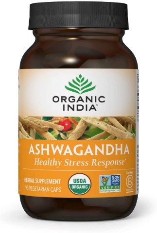 Organic India Ashwagandha Herbal Supplement 5452